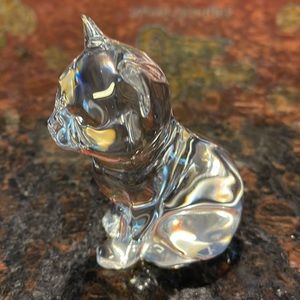 Princess House Lead Crystal Cat